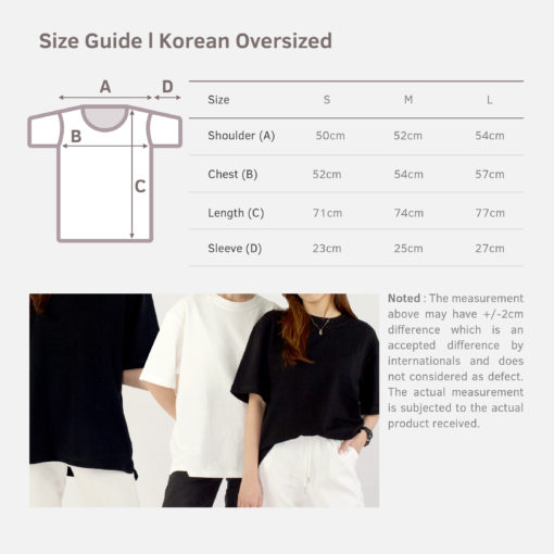 Korean Oversized Buy 1 Free 1 | URT Design